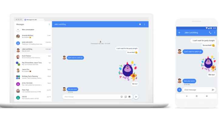 جوجل تطلق نسخة ويب من تطبيق الرسائل لمستخدمي أندرويد جوجل تطلق نسخة ويب من تطبيق الرسائل لمستخدمي أندرويد