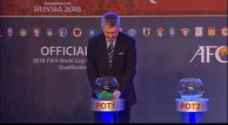 نتائج قرعة الدور النهائي من تصفيات كأس العالم عن القارة الآسيوية