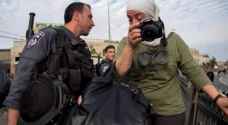 تقرير: الحريات الإعلامية ما تزال هدفًا لاعتداءات الاحتلال
