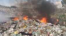 حرائق مكب نفايات مادبا تؤذي البشر والبيئة