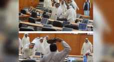 بالصور: شجار بـ "العقال" و"النعال" بين نواب " الأمة الكويتي "