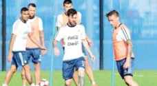 المنتخب الارجنتين يلتقي نظيره التشيلي فجر غدا