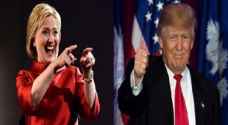 كلينتون تتقدم على ترامب بسباق الرئاسة الأمريكي
