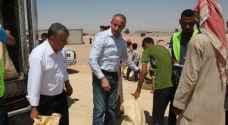 حملة البر والإحسان توزع مساعدات غذائية في لواء الاغوار الجنوبية