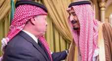 الملك وخادم الحرمين يؤكدان متانة العلاقات الأردنية السعودية