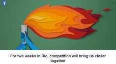 فيس بوك يدعم بطولة الألعاب الأولمبية " ريو 2016 "