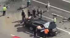بالفيديو: تحطم سيارة الرئيس الروسي ووفاة سائقه في حادث مروّع
