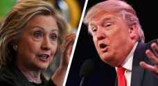 ترامب وكلينتون متعادلان في الاستطلاعات