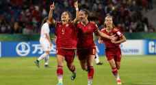 فوز اسبانيا وفنزويلا  في الجولة الثانية من منافسات كأس العام للسيدات .. صور