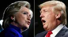 آخر استطلاع: كلينتون تتقدم على ترامب بخمس نقاط
