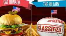 هيلاري وترامب.. في مطاعم للوجبات السريعة!