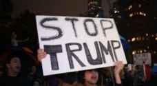 مسيرات ليلية تجوب عدد من المدن الامريكية احتجاج على فوز ترامب