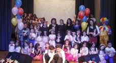 رسالة حب وسلام للطفولة في احتفال مدرسة راهبات الوردية في المصدار..صور