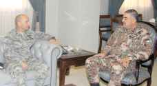 رئيس هيئة الأركان المشتركة يستقبل قائد سلاح الجو الأميركي