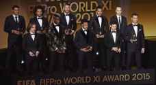 الفيفا يعلن عن أسماء المرشحين للتشكيلة المثالية لعام 2016