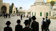 مستوطنون يقتحمون باحات المسجد الاقصى المبارك بالقدس