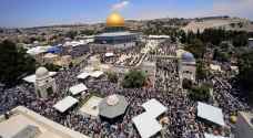 الاحتلال الاسرائيلي يواصل منع مسنين من غزة الصلاة في الاقصى المبارك