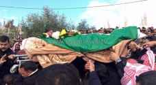 تشييع جثمان الشهيد السواعير..صور