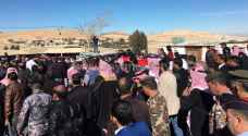 بالصور .. تشييع جثمان الشهيد الحويطات