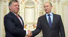 بوتين يشكر الملك على دعم مفاوضات أستانة .. فيديو و ور