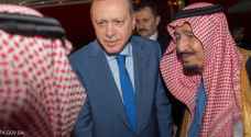 الملك سلمان يستقبل أردوغان في الرياض