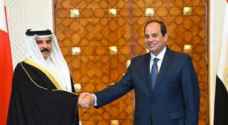 السيسي وملك البحرين يؤكدان دعمهما لـ 'تسويات سياسية'  بالمنطقة