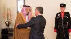 خادم الحرمين يشكر الملك والأردنيين