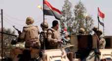 مصر: مقتل 14 ارهابيا وتدمير عربتين تابعتين لهم