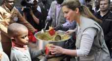 الأميرة هيا تدعو إلى مساعدة 20 مليون شخص يعانون المجاعة
