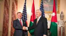 تفاصيل لقاء الملك مع وزير الخارجية الأمريكي في واشنطن