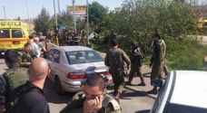 مقتل جندي من قوات الاحتلال بعملية دهس برام الله..فيديو وصور
