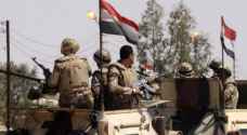 الجيش المصري يعلن مقتل إرهابيين في سيناء