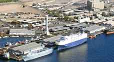 تقرير: انخفاض معدل مكوث الحاويات في ميناء العقبة