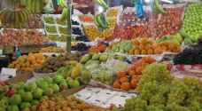 رفض إدخال ١٤٤٠ طن خضار وفواكه إلى الأردن