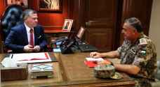 الملك يزور القيادة العامة للقوات المسلحة
