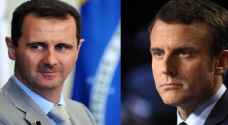 ماكرون: رحيل الاسد لم يعد أولوية بالنسبة الى فرنسا