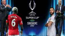 مواجهة على صفيح ساخن بين الريال واليونايتد في السوبر الأوروبي