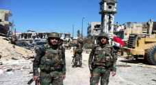 ٣٤ قتيلا عنصرا من قوات النظام السوري بايدي داعش في الرقة