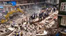 انهيار مبنى في مومباي ومقتل اثنين والبحث عن أكثر من ٣٠