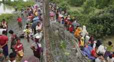 ٣١٣ الفا من الروهينغا فروا من بورما الى بنغلادش منذ ٢٥ آب