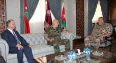فريحات يستقبل قائد الجيش اللبناني
