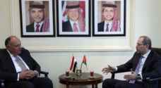 الصفدي يبحث مع نظيره المصري ابرز مستجدات القضية الفلسطينية
