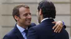 ماكرون يأمل ان 'يتمكن الحريري من العودة الى لبنان'