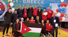 منتخب التايكواندو يواصل تألقه في بطولة اليونان