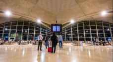 ٧% نمو عدد المسافرين في مطار الملكة علياء الدولي