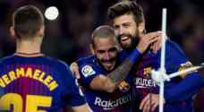 برشلونة يتأهل في كأس الملك بفوز كبير على مورسيا