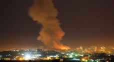 الاحتلال يقصف منطقتين في قطاع غزة