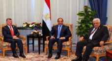 قمة عاجلة بالقاهرة الأثنين.. تجمع الملك وعباس والسيسي