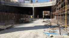 إنجاز ٤٠% من مشروع 'نفق الصحافة'.. صور
