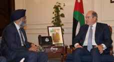 الملقي وزير الدفاع يعرض لنظيره الكندي الإصلاحات الشاملة في الأردن